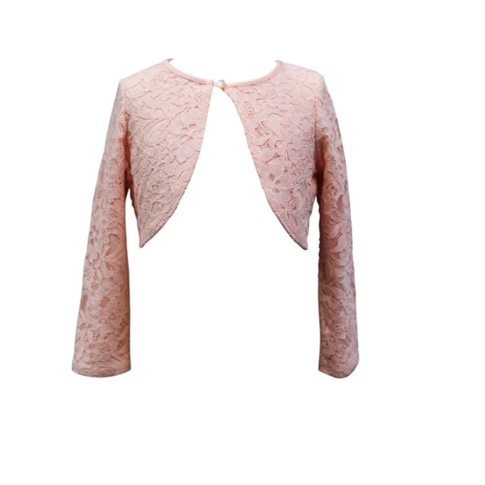 AVA AND YELLY - Lace Cardigan blush color size 5
